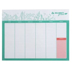 Planner Planificador Semanal De Escritorio 24 hjs Grande RHEIN