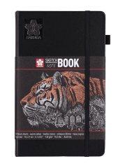 Sketchbook Hoja Negra 13x21cm 140g Sakura