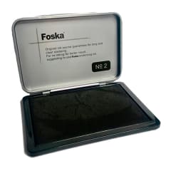 Almohadilla para Sellos Negro Foska