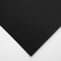 Cartulina Colore 50x70cm Negro 200g Fabriano