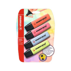 Destacador Pastel 4 und B-55814-10 Stabilo Boss