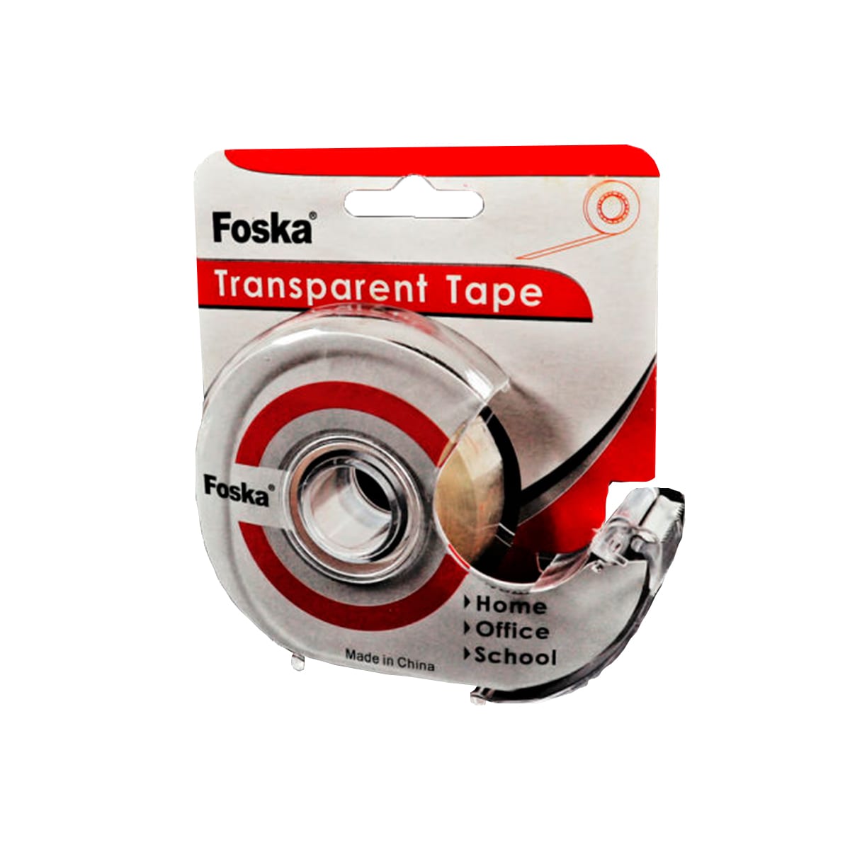 Dispensador + Cinta Adhesiva 18mm x 33m BCI-10T Foska4