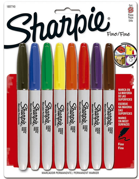Set 8 Marcador Punta Fina Surtido SHARPIE1