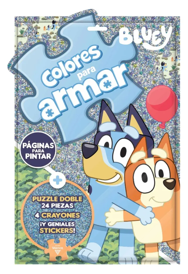 Juega y Colorea  Bluey VERTICE1