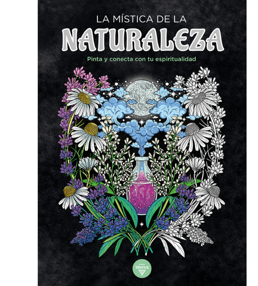 Libro Mandalas Naturaleza Mística 50 pág Vértice1