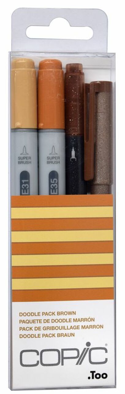 Copic Doodle Pack Brown6