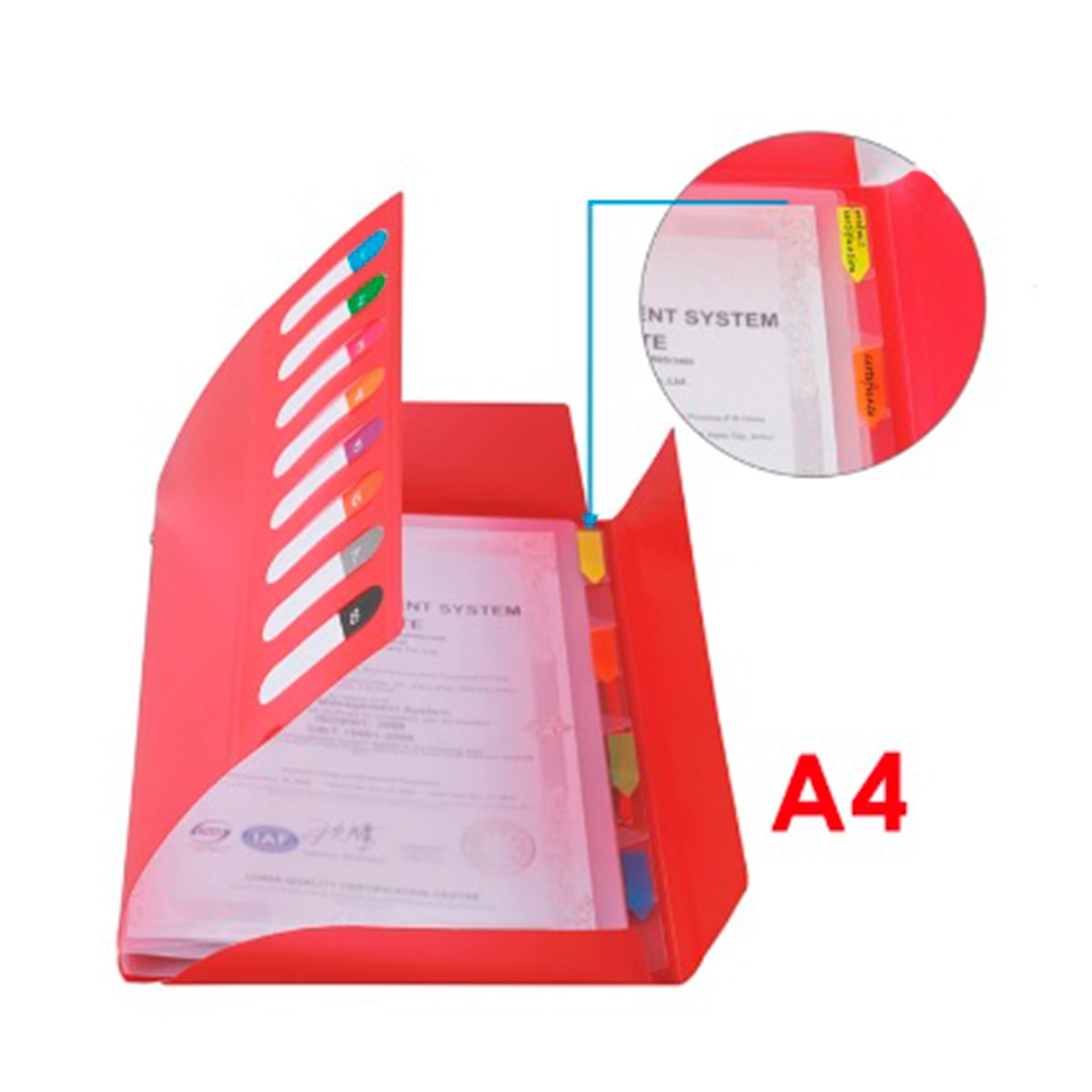 Carpeta para archivos tamaño a4 Foska1