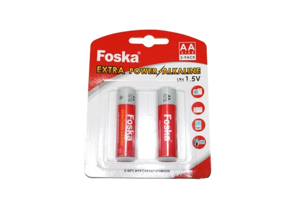 2 Pilas AA alcalinas1