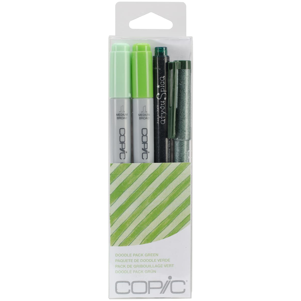 Copic Doodle Pack Green2