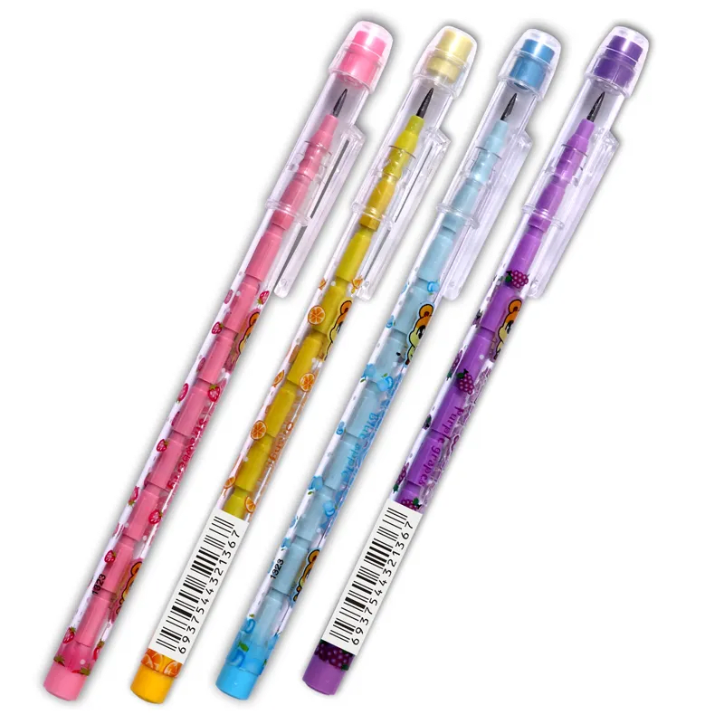 Lápiz grafito kawaii afilado3