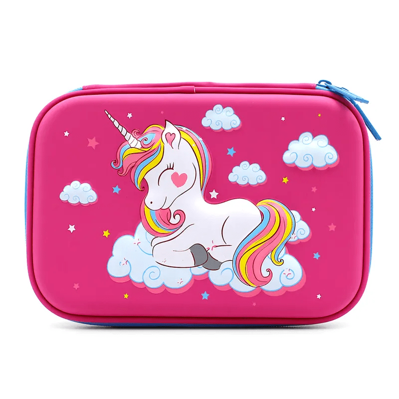 Estuche para lápices 3D unicornio3