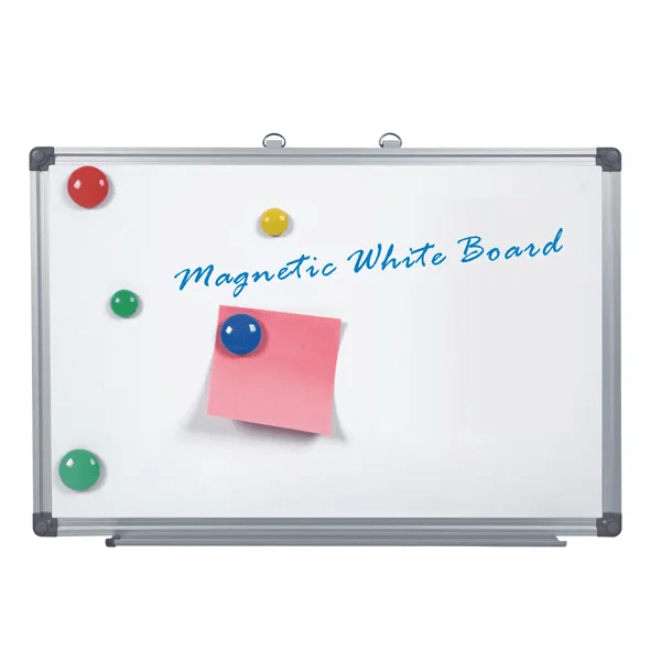 Pizarra blanca 120x180 (marco de aluminio, fondo de metal)1