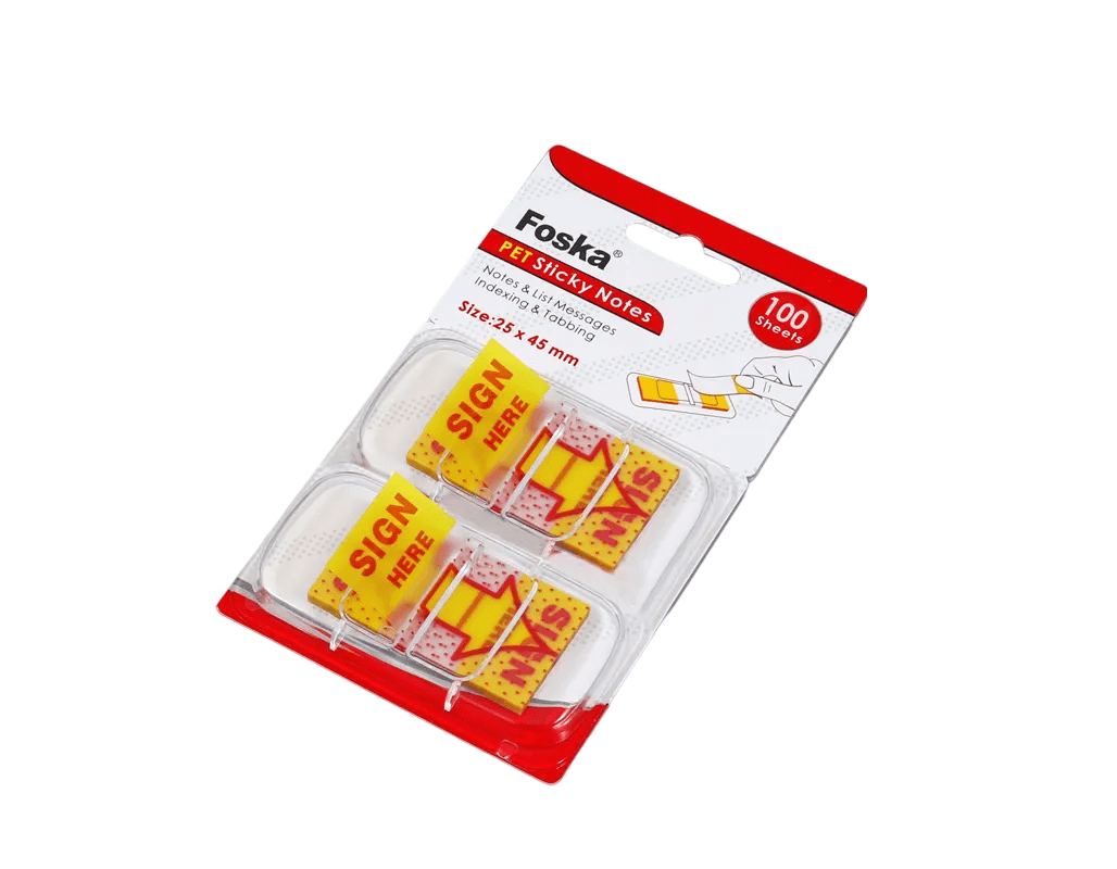 FIRMAR AQUÍ sticker adhesivo documentos 100 und3