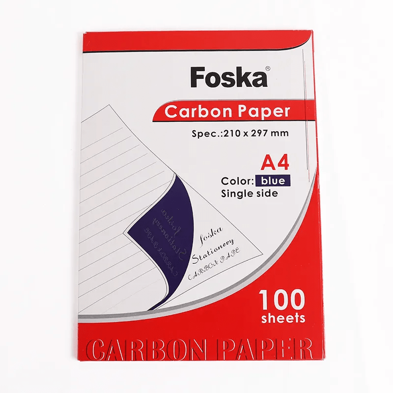 Papel Calco Carbón Azul de Una Cara E2001 FOSKA1