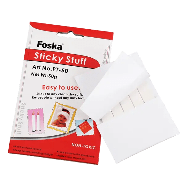 Adhesivo Reutilizable Power Tack 50g Foska2