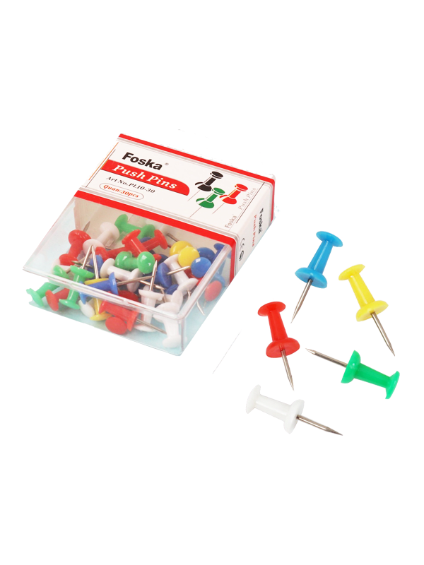 30 push pins chinches de colores Alta Calidad2