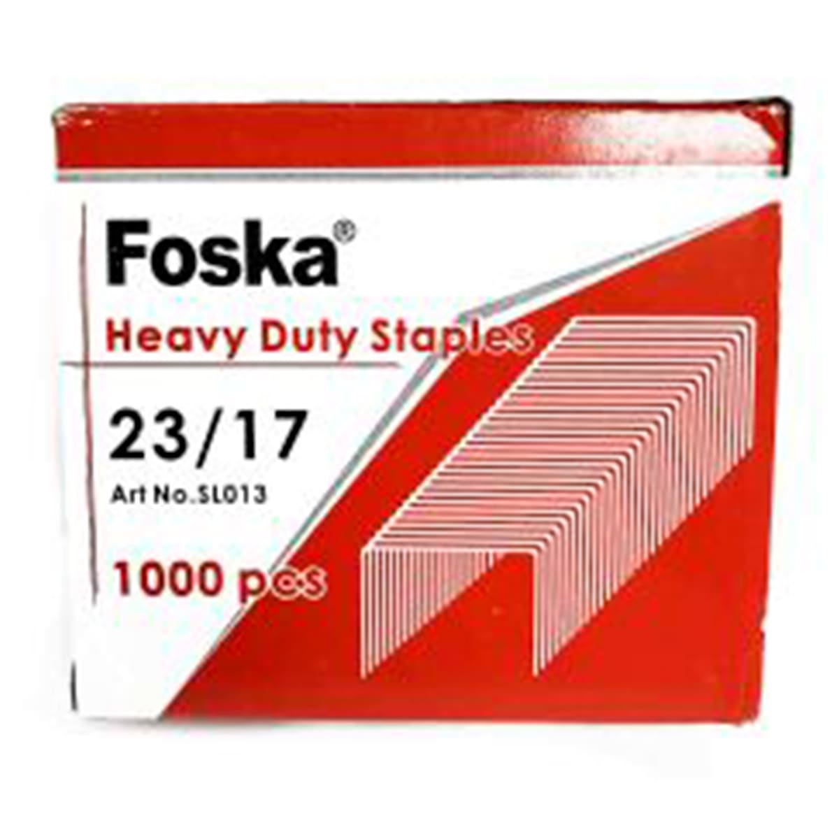 Corchetes grapas 23/17 1000 unidades Foska2