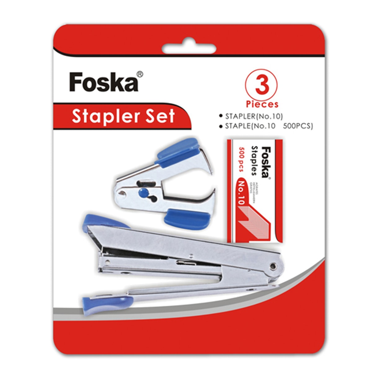 Set corchetera sacacorchetes y corchetes n10 Foska3