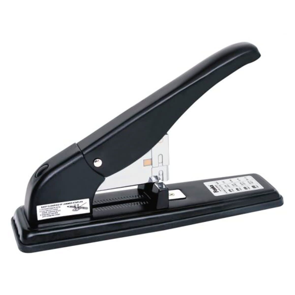 Engrapadora reforzada de escritorio negra 23/6-23/13 Foska corchetera2