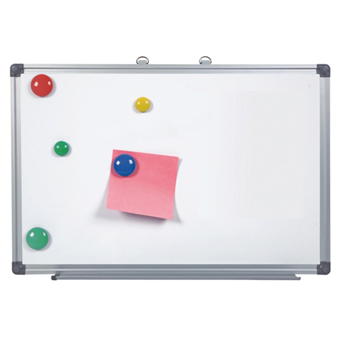 Pizarra blanca 60 x 90 cm marco aluminio3