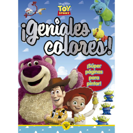 Libro Colorea 16 Páginas Toy Story Mooving1