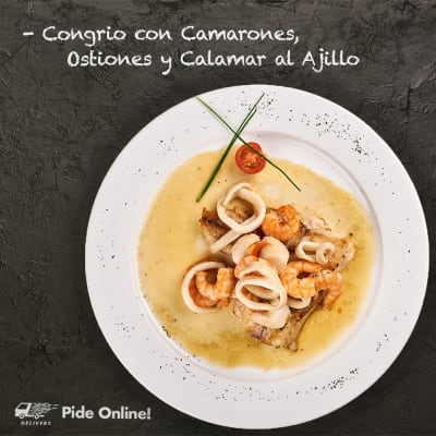 congrio al ajillo congrio al ajillo