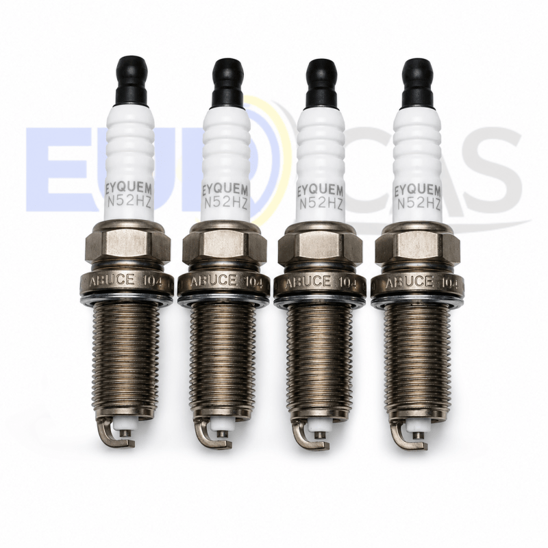 Juego de 4 Bujías de Encendido EYQUEM Peugeot Citroën 1.4 1.6 1.8 2.0 Bencina