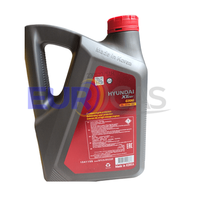ACEITE DE MOTOR 20W-50 HYUNDAI G500 4 LTS.