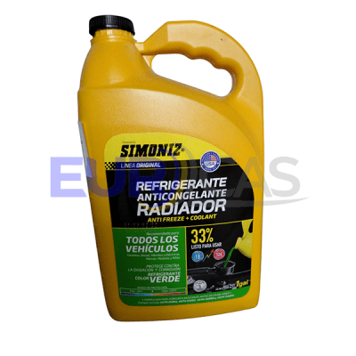 ANTICONGELANTE/COOLANT -18° VERDE SIMONIZ