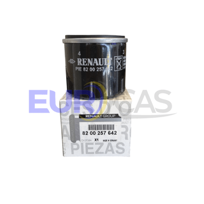 FILTRO ACEITE ORIGINAL CLIO 1.2 2016/20181