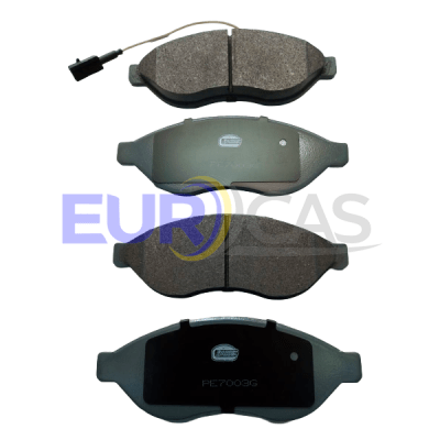 JUEGO PASTILLAS DE FRENO DELANTERA BOXER/JUMPER 2.2 HDI