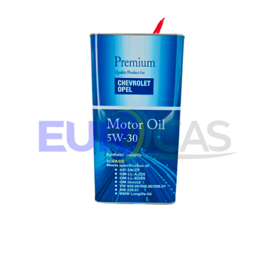 ACEITE DE MOTOR 5W30 DPF 5LTS METALICO2