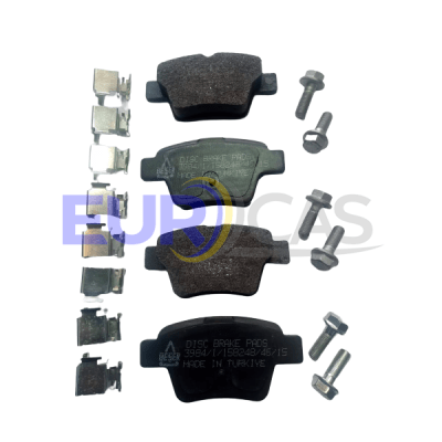 JUEGO PASTILLAS DE FRENO TRASERAS 207/307/C4 