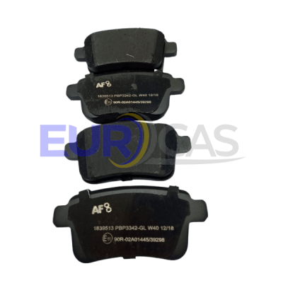 JUEGO PASTILLA DE FRENO TRASERA AUTOMOTOR KANGOO II DCI 1.5 20111