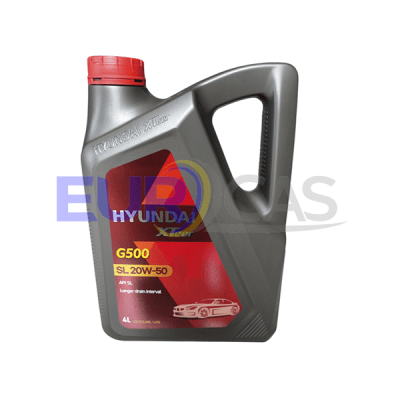 ACEITE DE MOTOR 20W-50 HYUNDAI G500 4 LTS.