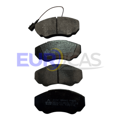 JUEGO PASTILLA DE FRENO DELANTERAS BOXER 2.0 HDI 1