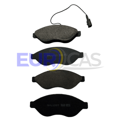 JUEGO PASTILLAS DE FRENO DELANTERAS 1 ENCHUFE BOXER HDI 2.2 DW12TED4/JUMPER1