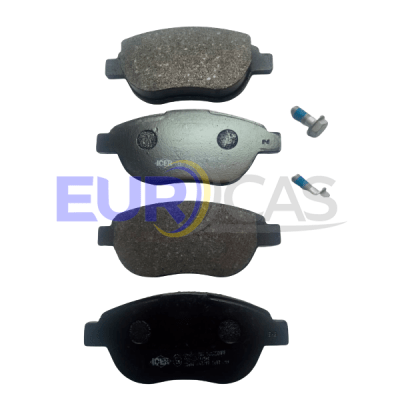 JUEGO PASTILLAS DE FRENO DELANTERAS 207 1.6 16V/207 PREMIUM 1.4 16V/307 TIPO BOSCH1