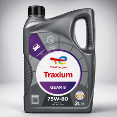 Aceite de Transmisión Original TotalEnergies Traxium Gear 8 75W-80 2L