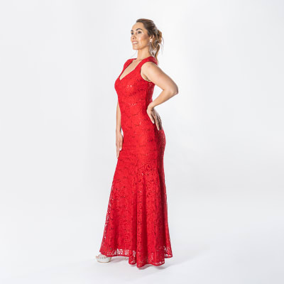 Vestido Fiesta Largo 41015435