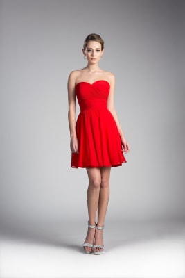 Vestido Fiesta Corto 41018153 verde1