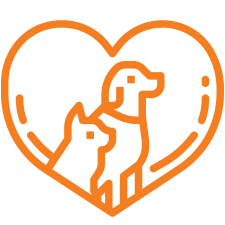 Logo de ¡Qué Patas! Pet Shop