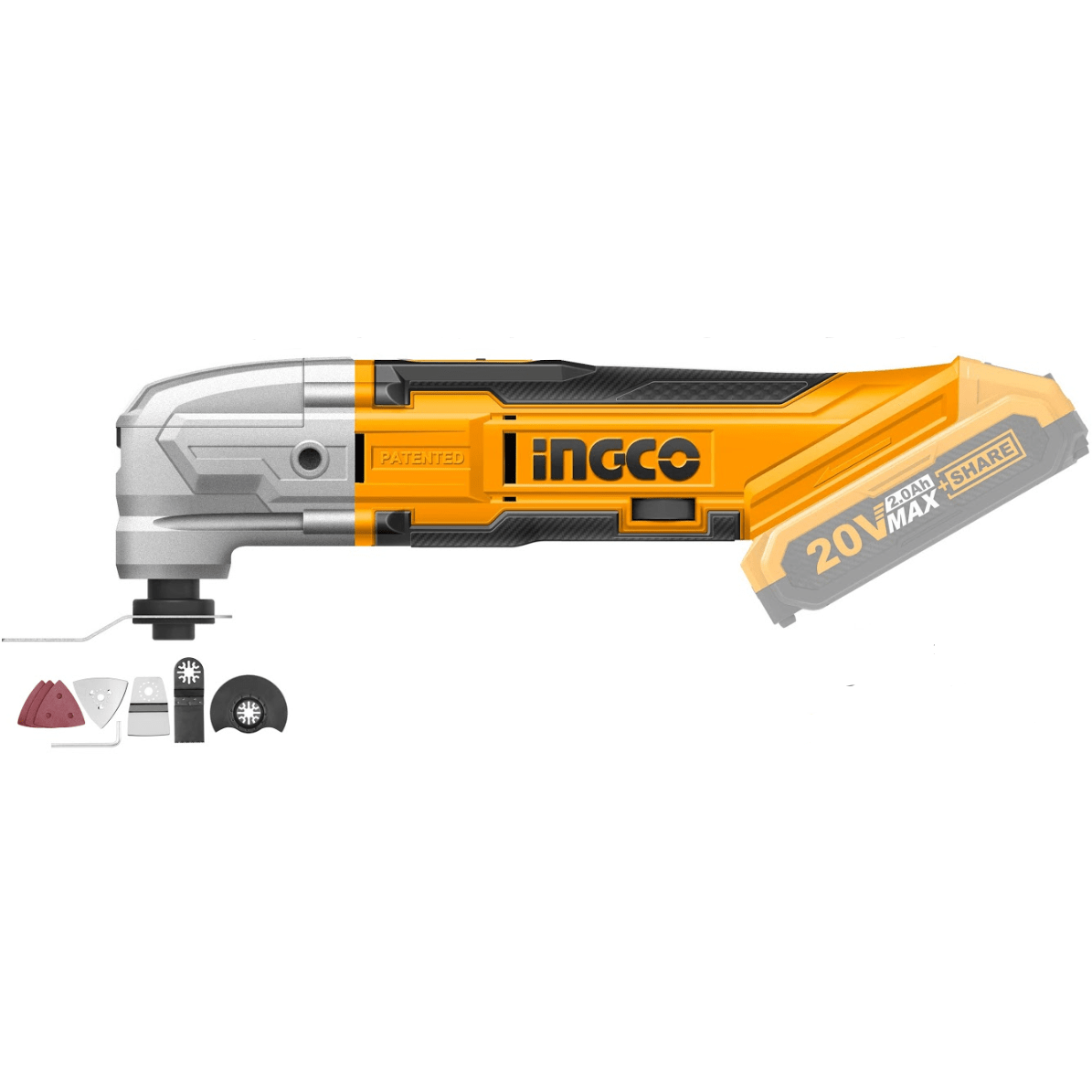 Herramienta Multifunción 20V INGCO | Megatools - Tienda de Herramientas y  Accesorios
