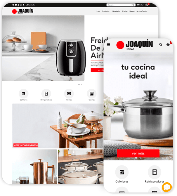 Plantilla de Ecommerce Joaquin-clasico