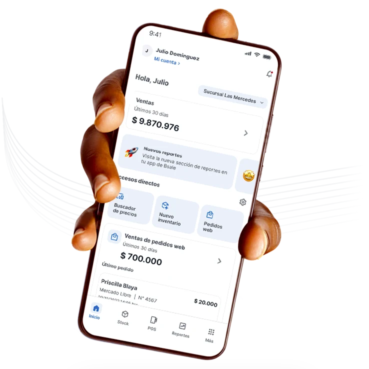 bsale, control de inventario