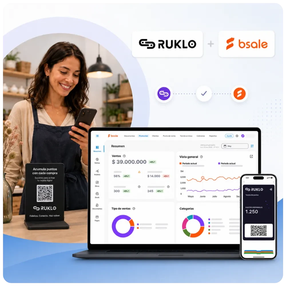 Integración Ruklo y Bsale