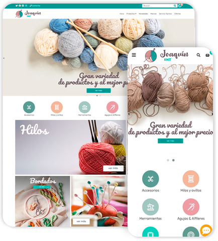 Plantilla de Ecommerce Joaquin-clasico