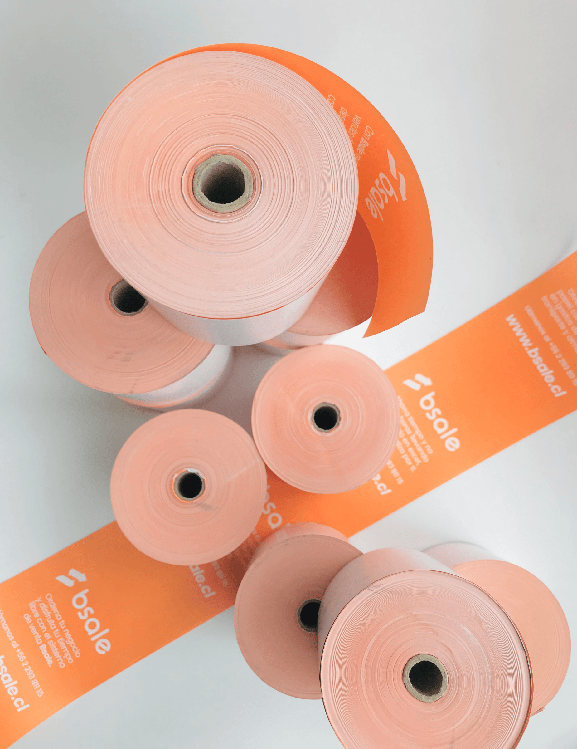 Pack de 10 Rollos Térmicos de 80x80