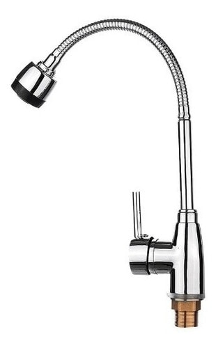 Llave Monomando Lavaplatos Cuello Flexible Llave Monomando Lavaplatos Cuello Flexible