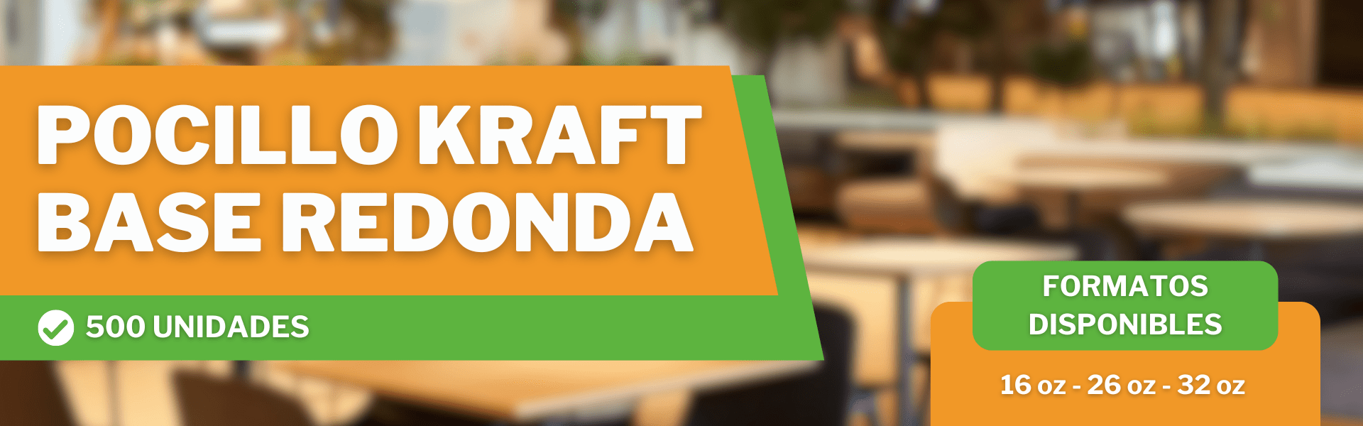 Pocillo Kraft Base Redonda